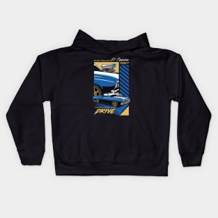 Vintage El Camino Car Kids Hoodie